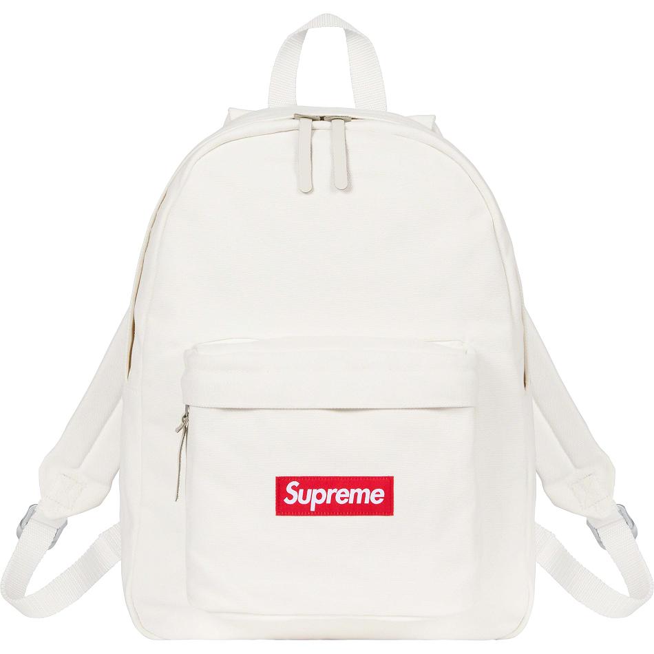 Borse Supreme Tela Backpack Bianche | IT426BC