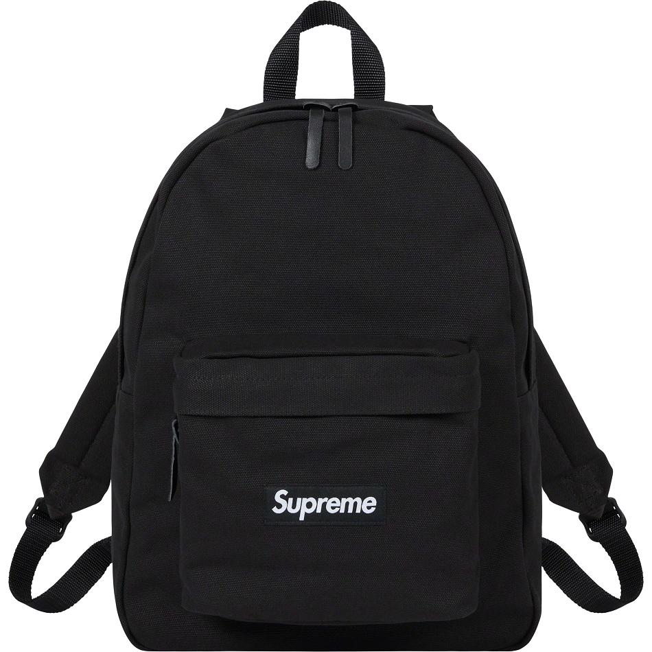 Borse Supreme Tela Backpack Nere | IT425VD