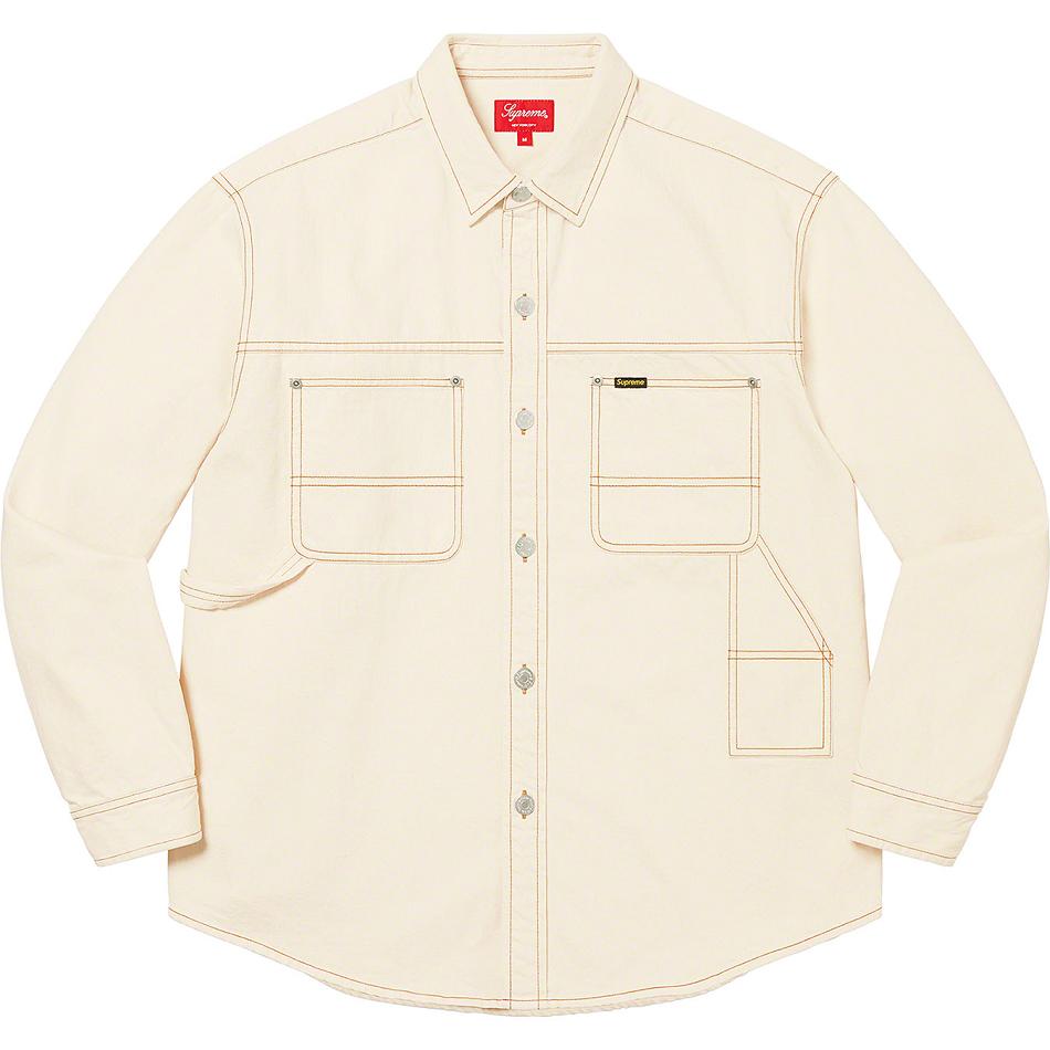 Camicie Supreme Denim Painter Beige | IT202IS