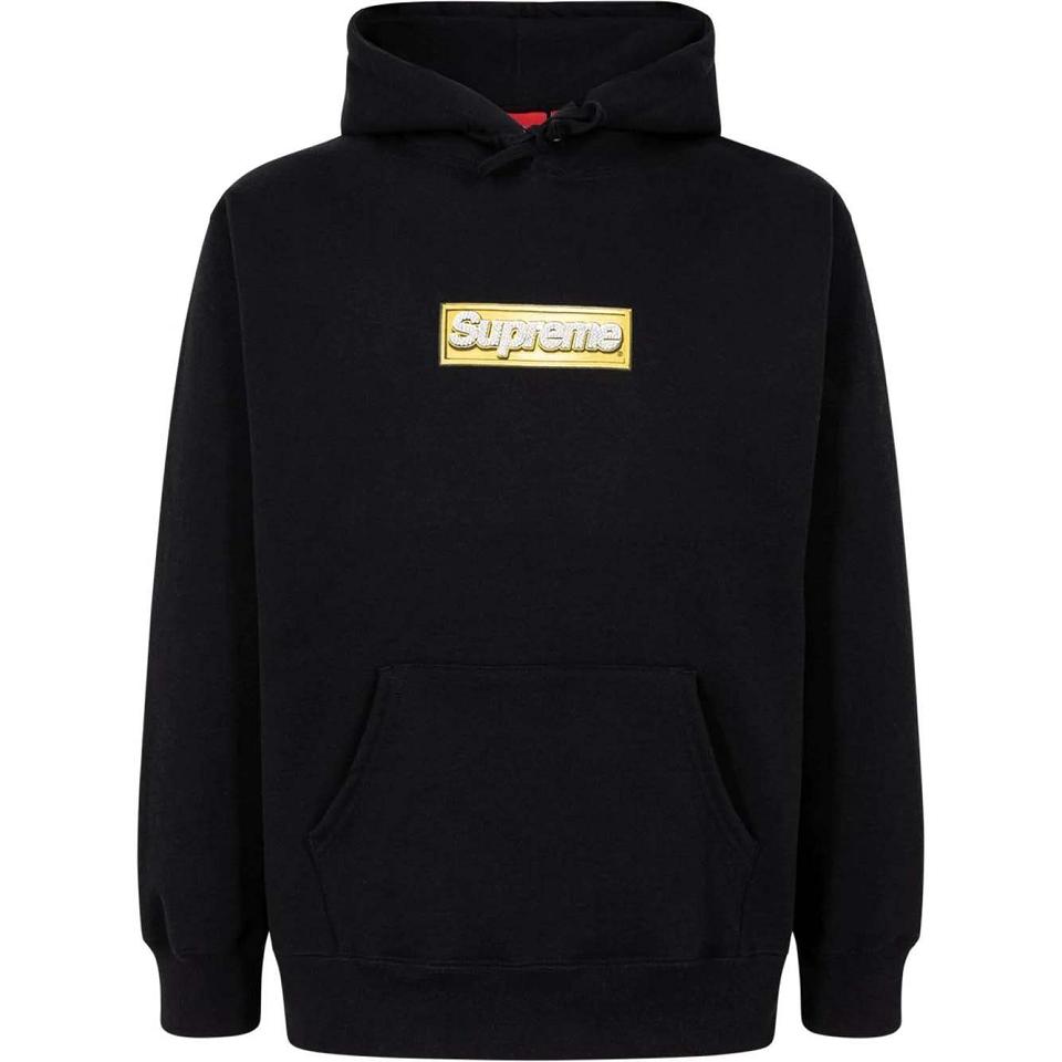 Felpa Con Cappuccio Supreme Bling Box Logo Nere | IT102SO