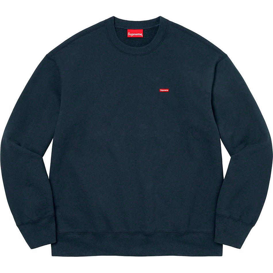 Felpe Supreme Small Box Crewneck Blu Marino | IT307OR