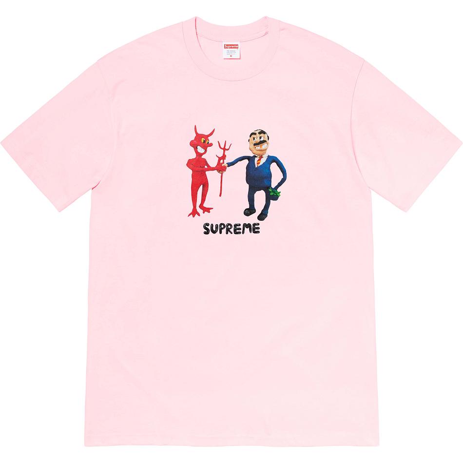 Magliette Supreme Business Tee Rosa | IT375NB