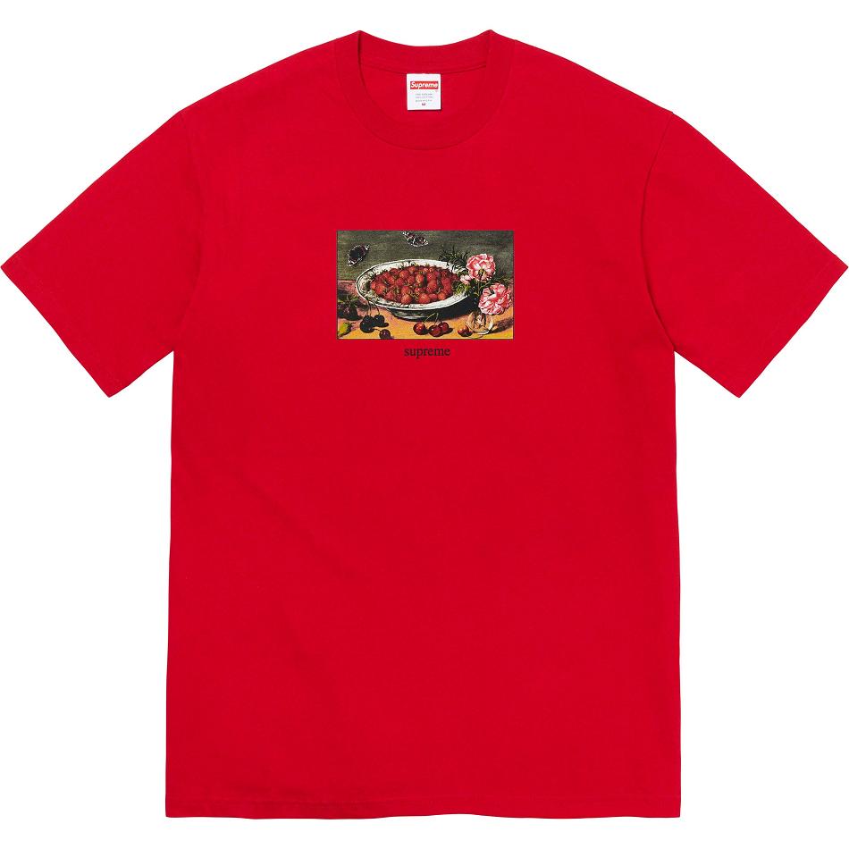 Magliette Supreme Strawberries Tee Rosse | IT339GL