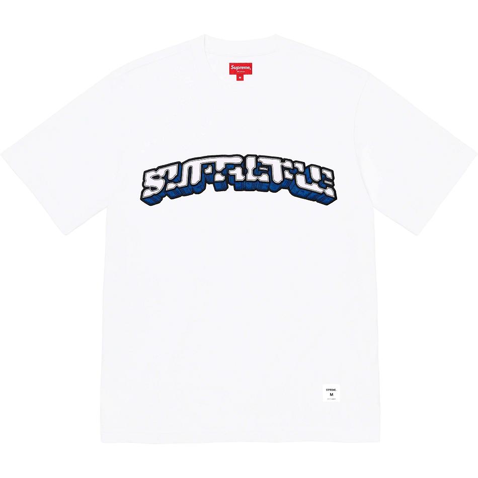 Maglioni Supreme Block Arc S/S Top Bianche | IT262HK