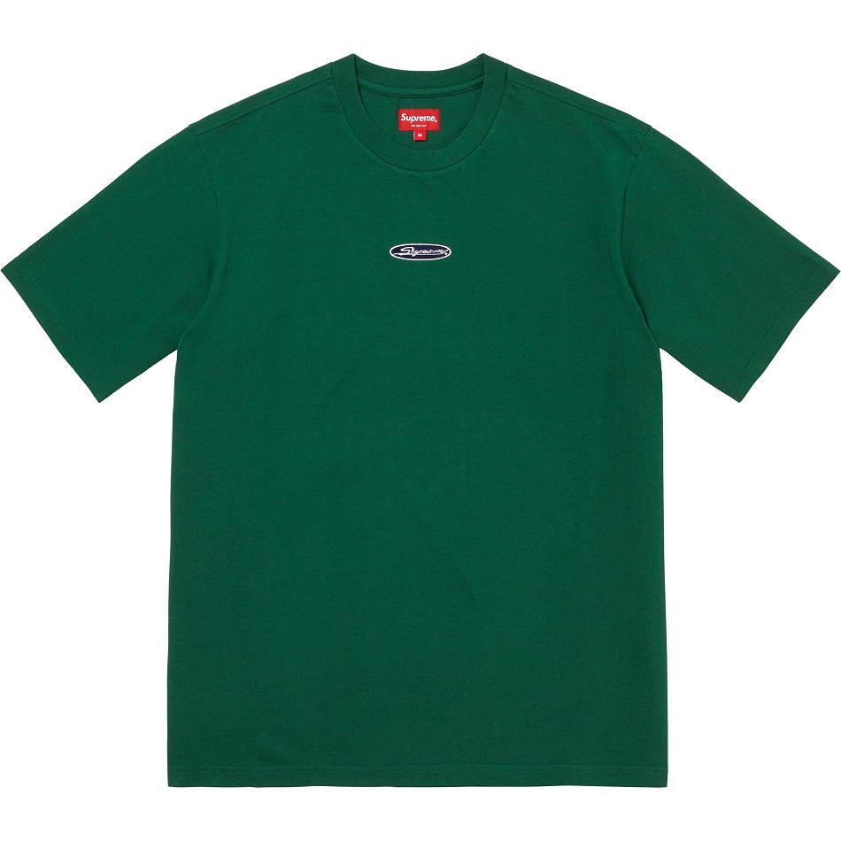 Maglioni Supreme Oval Logo S/S Top Verdi | IT255OR