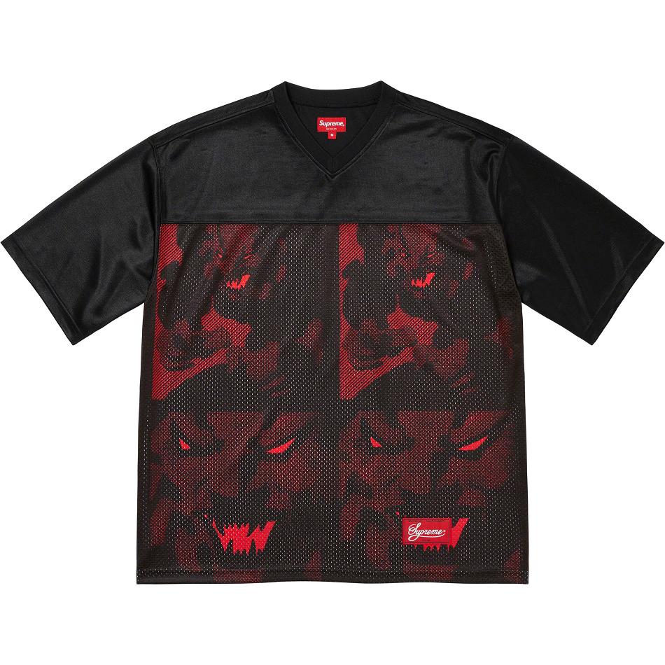 Maglioni Supreme Ronin Football Jersey Nere | IT286FM