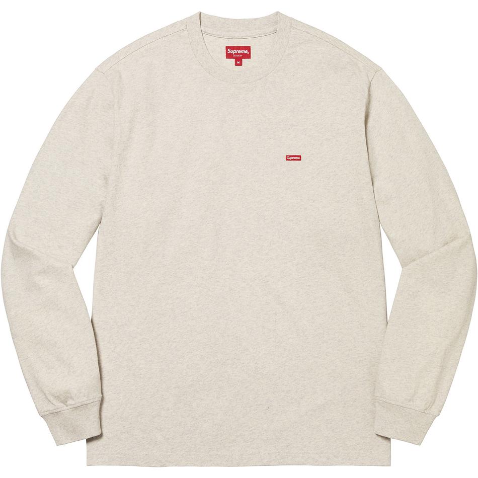 Maglioni Supreme Small Box L/S Tee Beige | IT248WY