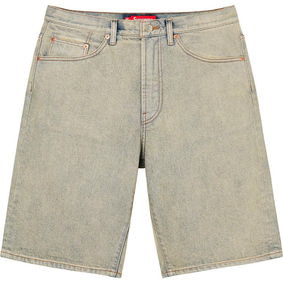 Pantaloncini Supreme Baggy Denim Khaki | IT234FM