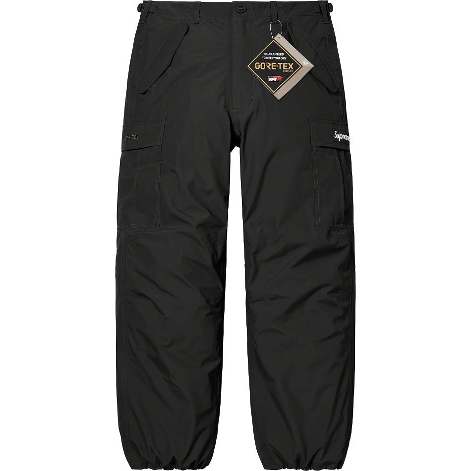 Pantaloni Supreme GORE-TEX PACLITE® Cargo Pant Nere | IT179AP