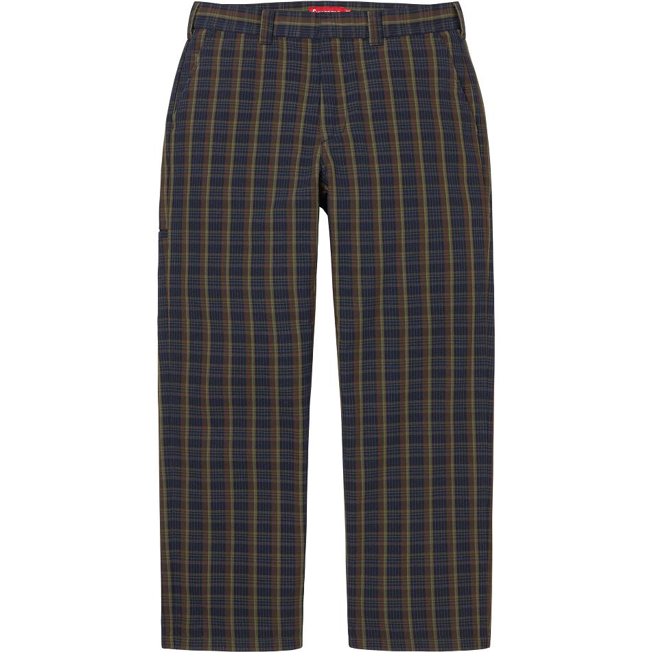 Pantaloni Supreme Lavoro Pant Blu Marino Nere | IT174YU