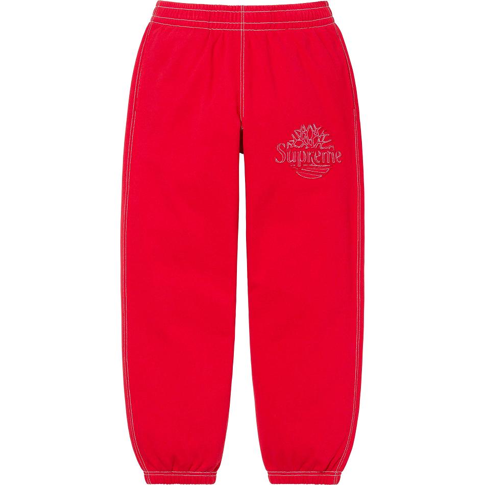 Pantaloni Supreme Timberland® Sweatpant Rosse | IT182FM