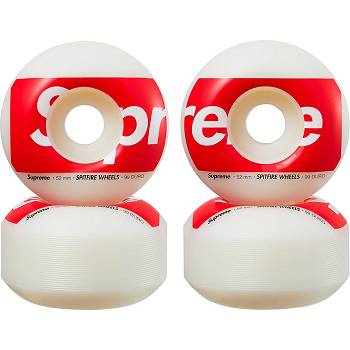 Accessori Supreme Spitfire® Shop Wheels (Set of 4) Skateboard Bianche | IT415DN