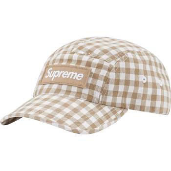 Cappelli Supreme Gingham Camp Cap Marroni | IT474ZG