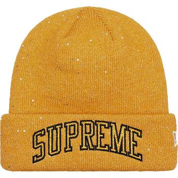 Cappelli Supreme New Era® Metallic Arc Beanie Oro | IT444HK