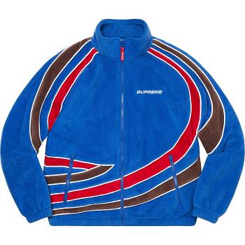 Giacca Supreme Racing Fleece Blu | IT148YU