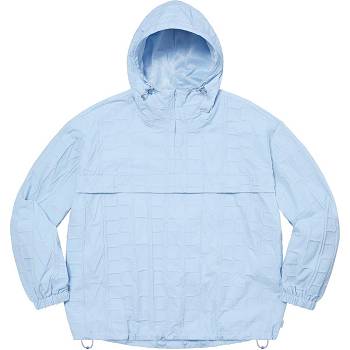 Giacca Supreme Repeat Stitch Anorak Blu | IT150IS