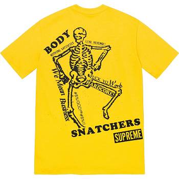 Magliette Supreme Body Snatchers Tee Gialle | IT348BC