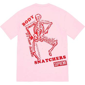 Magliette Supreme Body Snatchers Tee Rosa | IT345XF