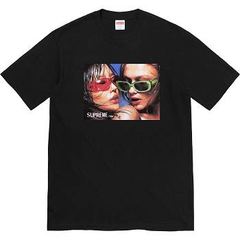 Magliette Supreme Eyewear Tee Nere | IT364FM