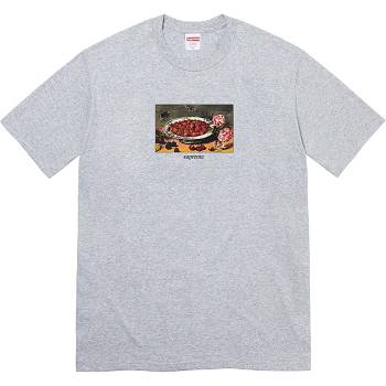 Magliette Supreme Strawberries Tee Grigie | IT342KI