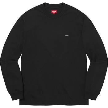 Maglioni Supreme Small Box L/S Tee Nere | IT249EX