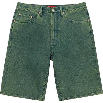 Pantaloncini Supreme Baggy Denim Verdi | IT233DN