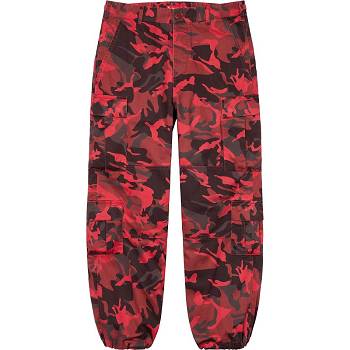 Pantaloni Supreme Cargo Pant Rosse Camouflage | IT197EX