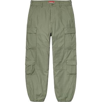 Pantaloni Supreme Cargo Pant Verde Oliva | IT194MA